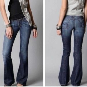 Citizens of Humanity Ingrid Low Waist Flare Stretch Jeans Women's Size 29 8